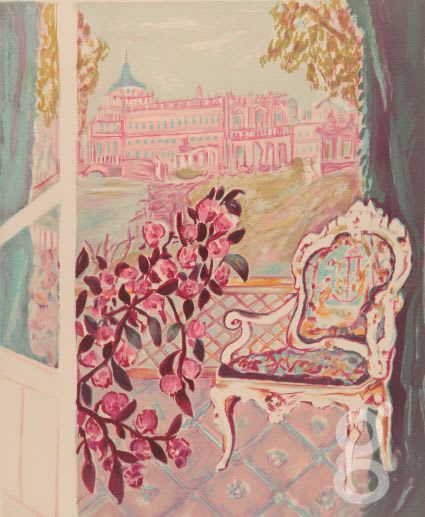 Renee Halpern, Vue Sur La Chateau D'Espagne