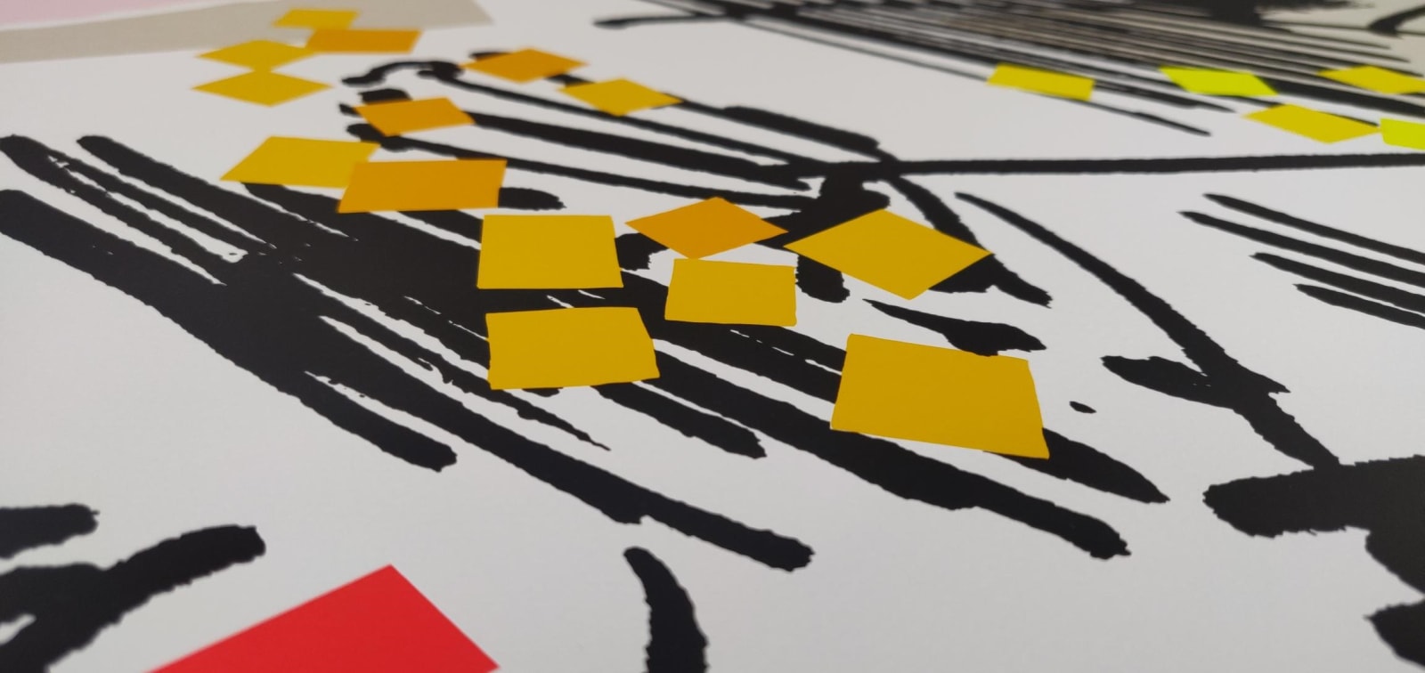 Bruce Mclean, Cool White Spring, 2021