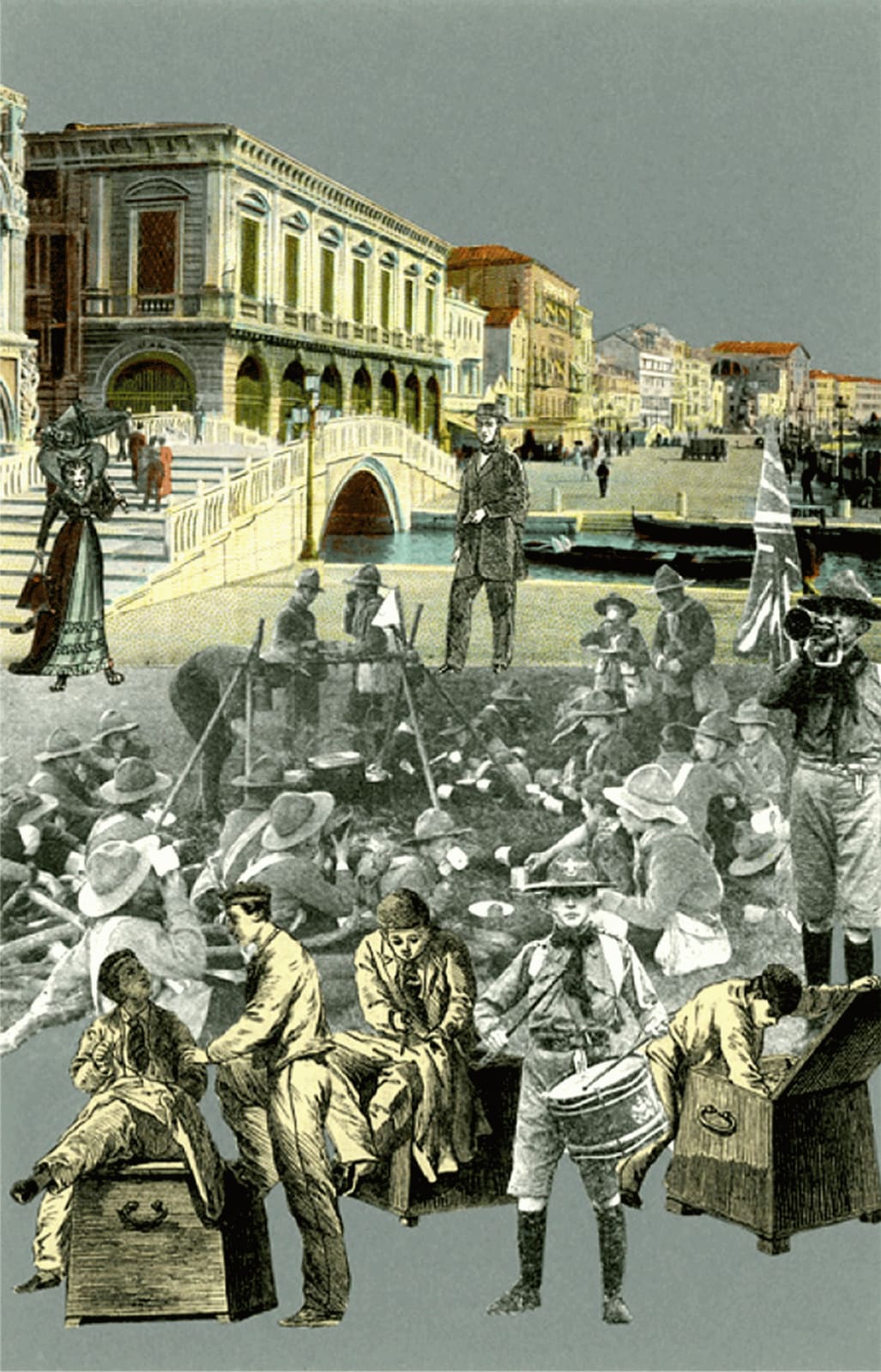 Peter Blake, Venice Suite: Camping II, 2009