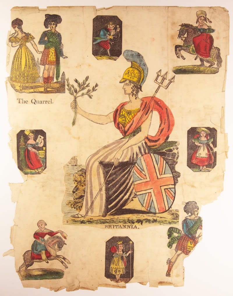 Peter Blake, Found Art: Britannia , 2011