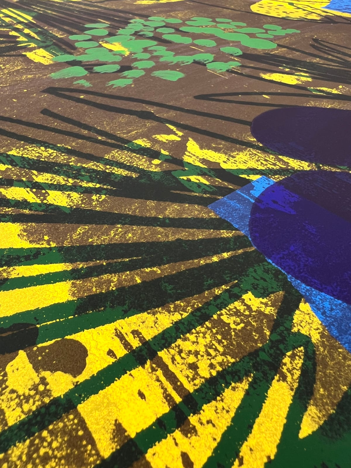 Bruce McLean, Deep In Exotic Garden, 2024