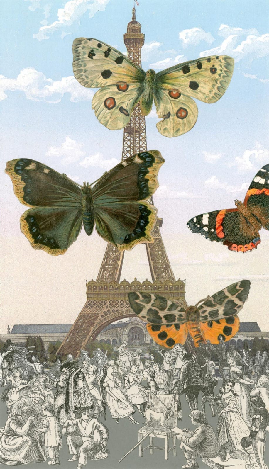 Peter Blake, Paris: Butterflies I, 2011