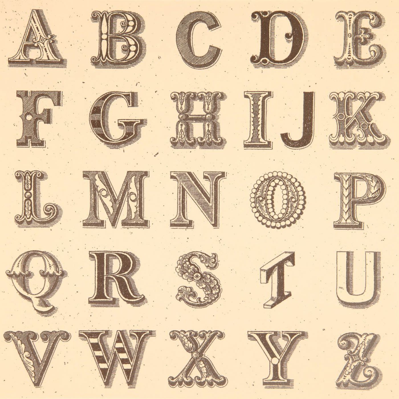 Peter Blake, Appropriated Alphabets: 1, 2013