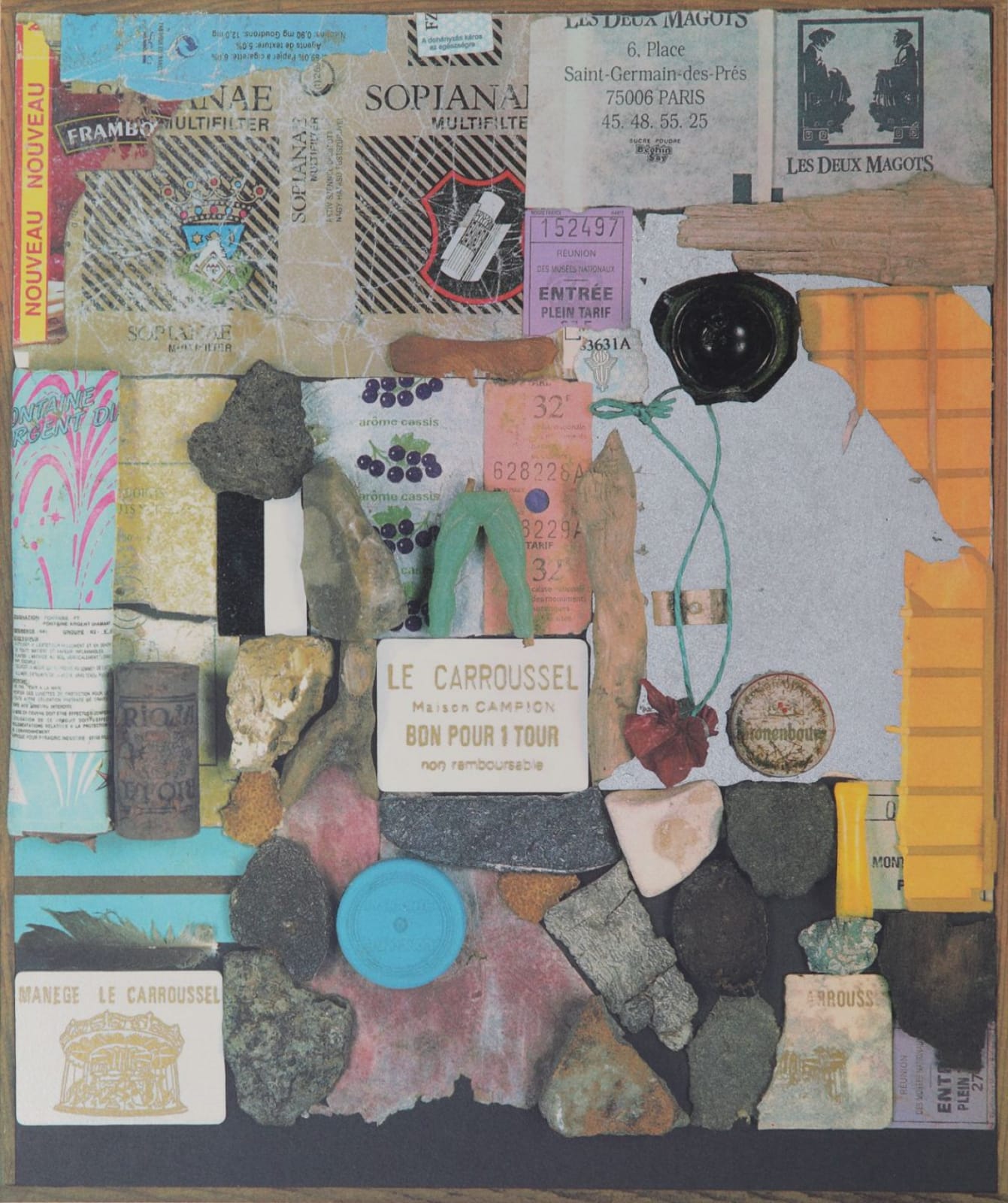 Peter Blake, A Walk in the Tuileries Gardens, 2004