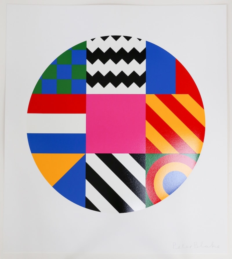 Peter Blake, Dazzle Disc, 2016