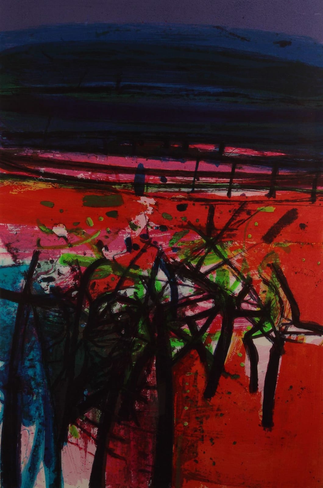 Barbara Rae RA, Vaucluse, 2012