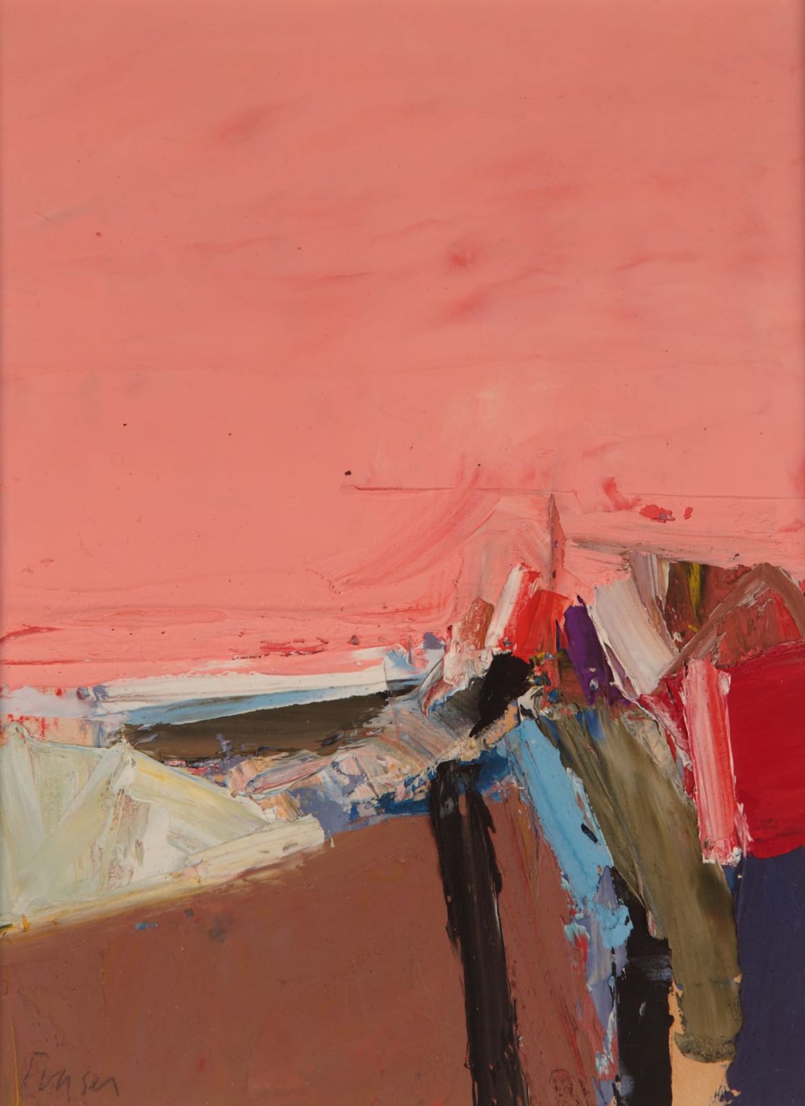 Donald Hamilton Fraser, Landscape - Pink Sky