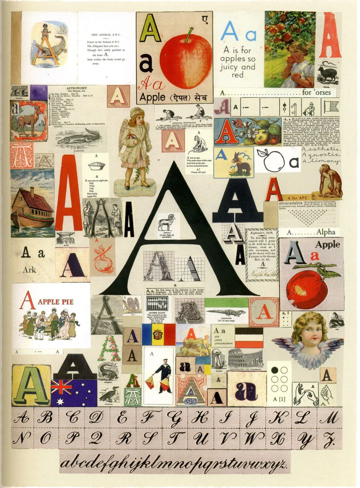 Peter Blake, An Alphabet: The Letter A, 2007