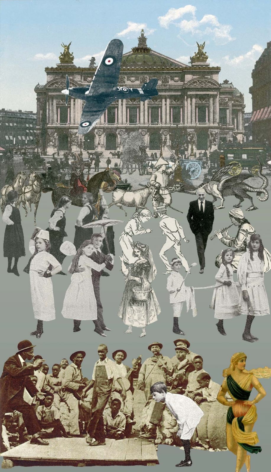 Peter Blake, Paris: Dancing, 2011