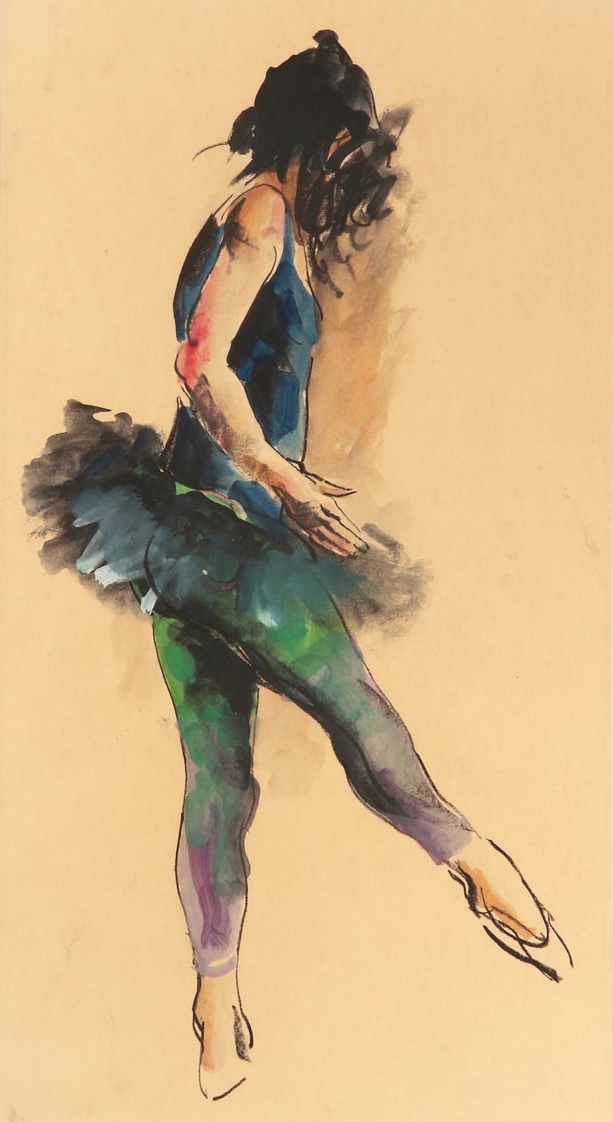 Donald Hamilton Fraser, Dancer Extending Her Leg