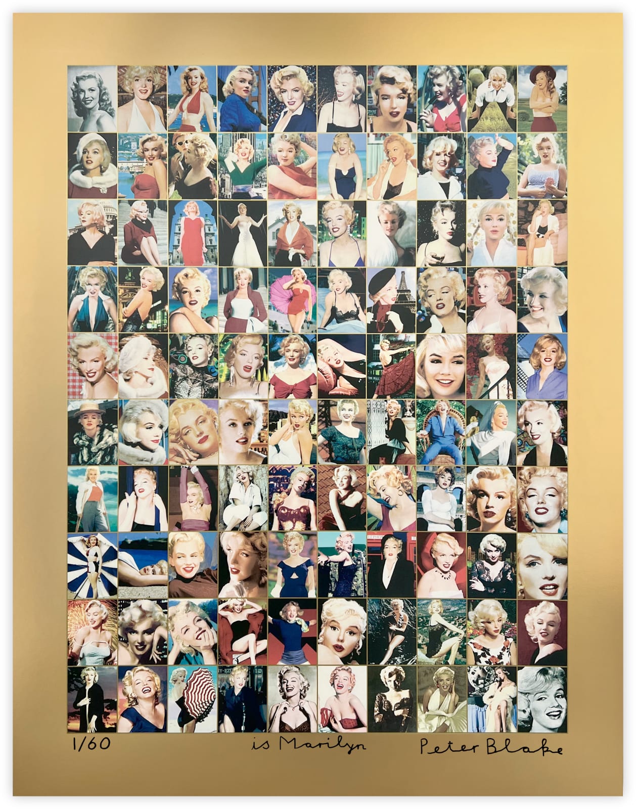 Peter Blake, 'Marilyn, is Marilyn, is Marilyn' Set, 2025