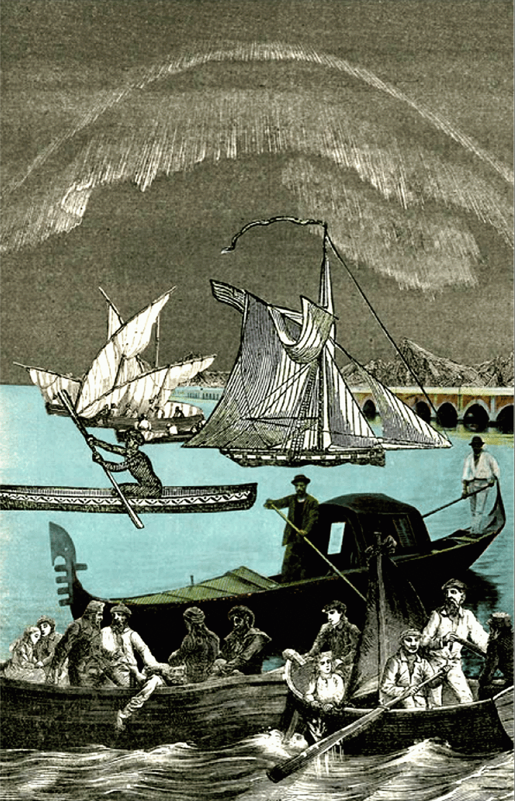 Peter Blake, Venice Suite: Collision, 2009