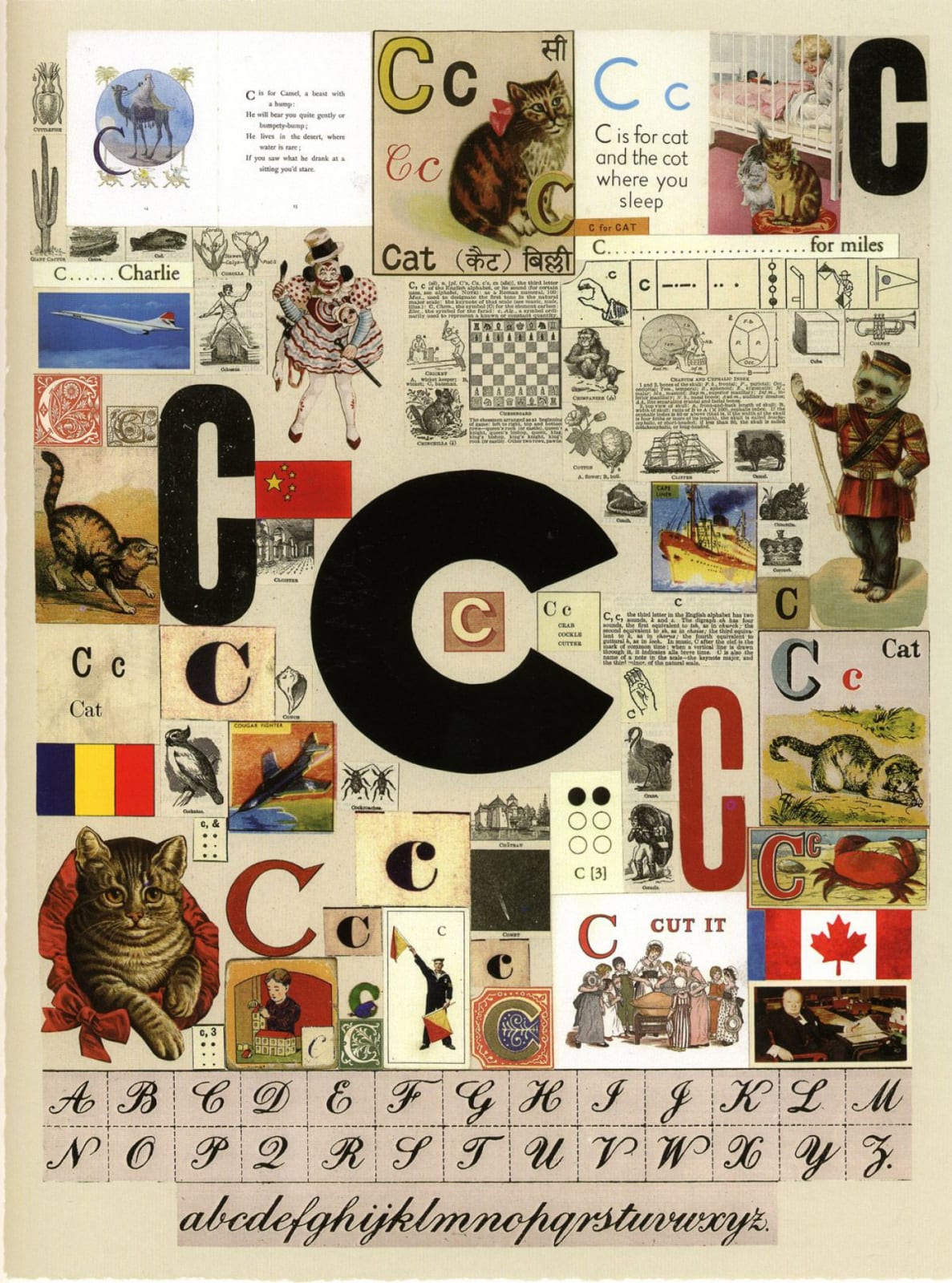 Peter Blake, An Alphabet: The Letter C, 2007