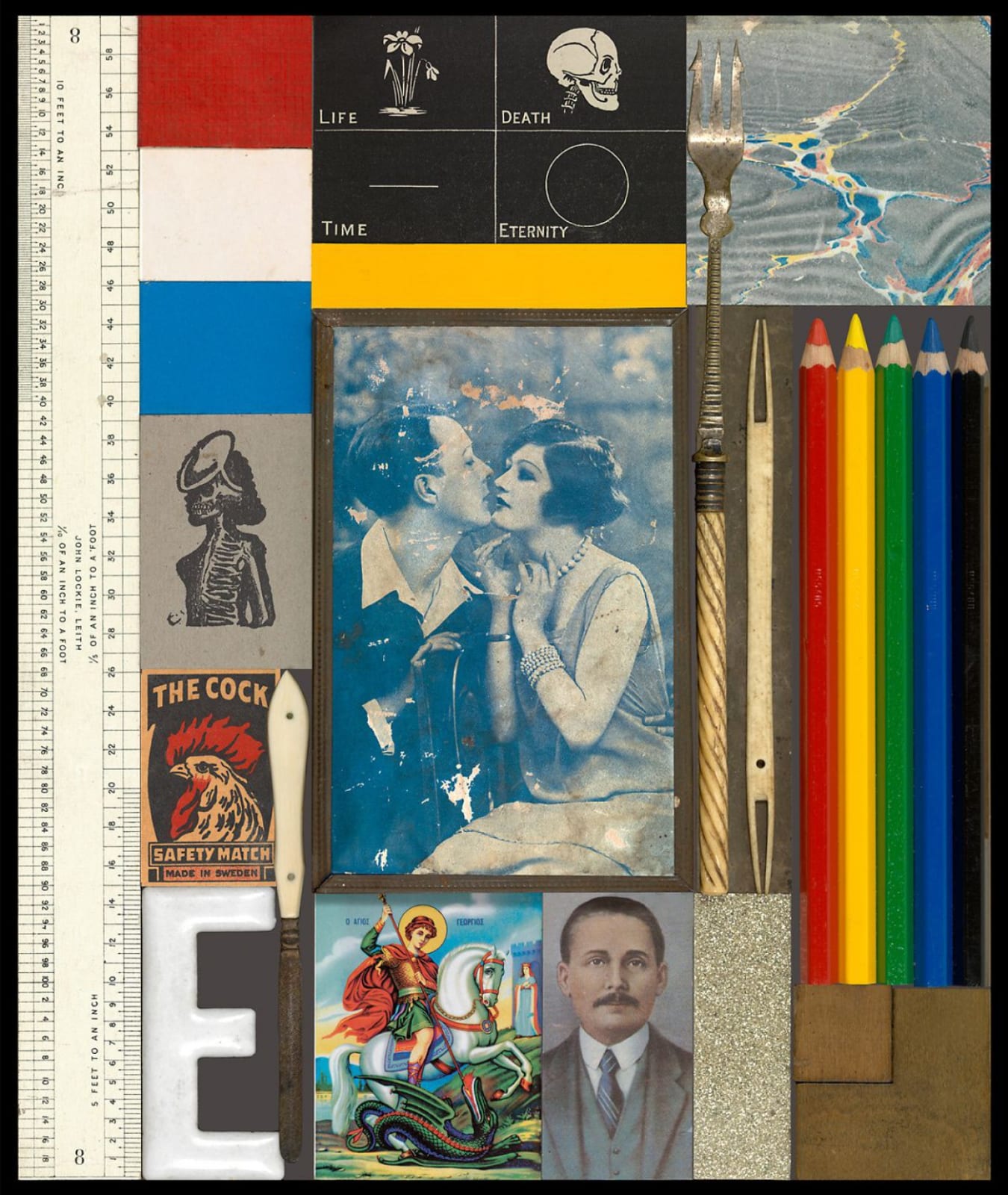 Peter Blake, Wooden Puzzle Series: The Kiss, 2013