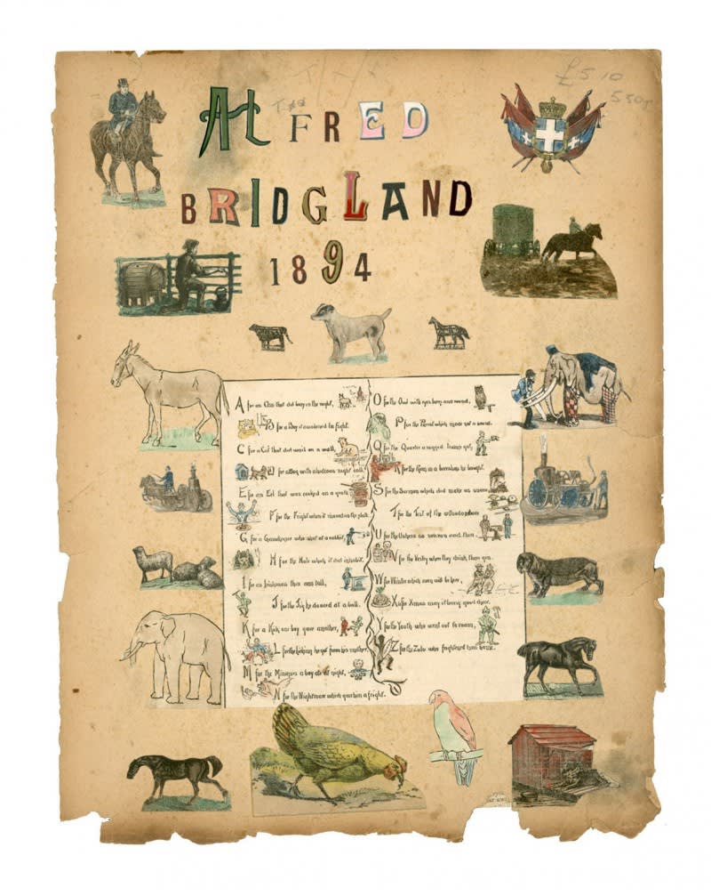 Peter Blake, Found Art - Alphabet, 2012