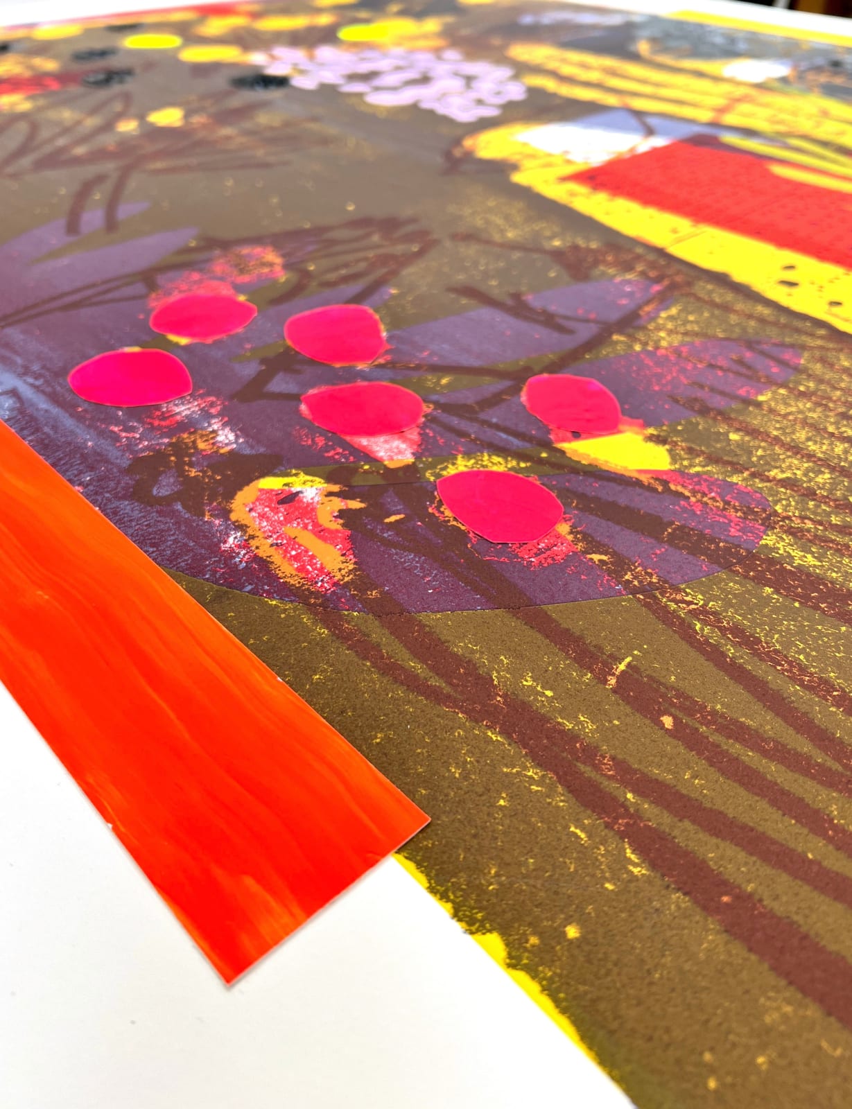 Bruce McLean, Hot Autumn Yellow, 2024