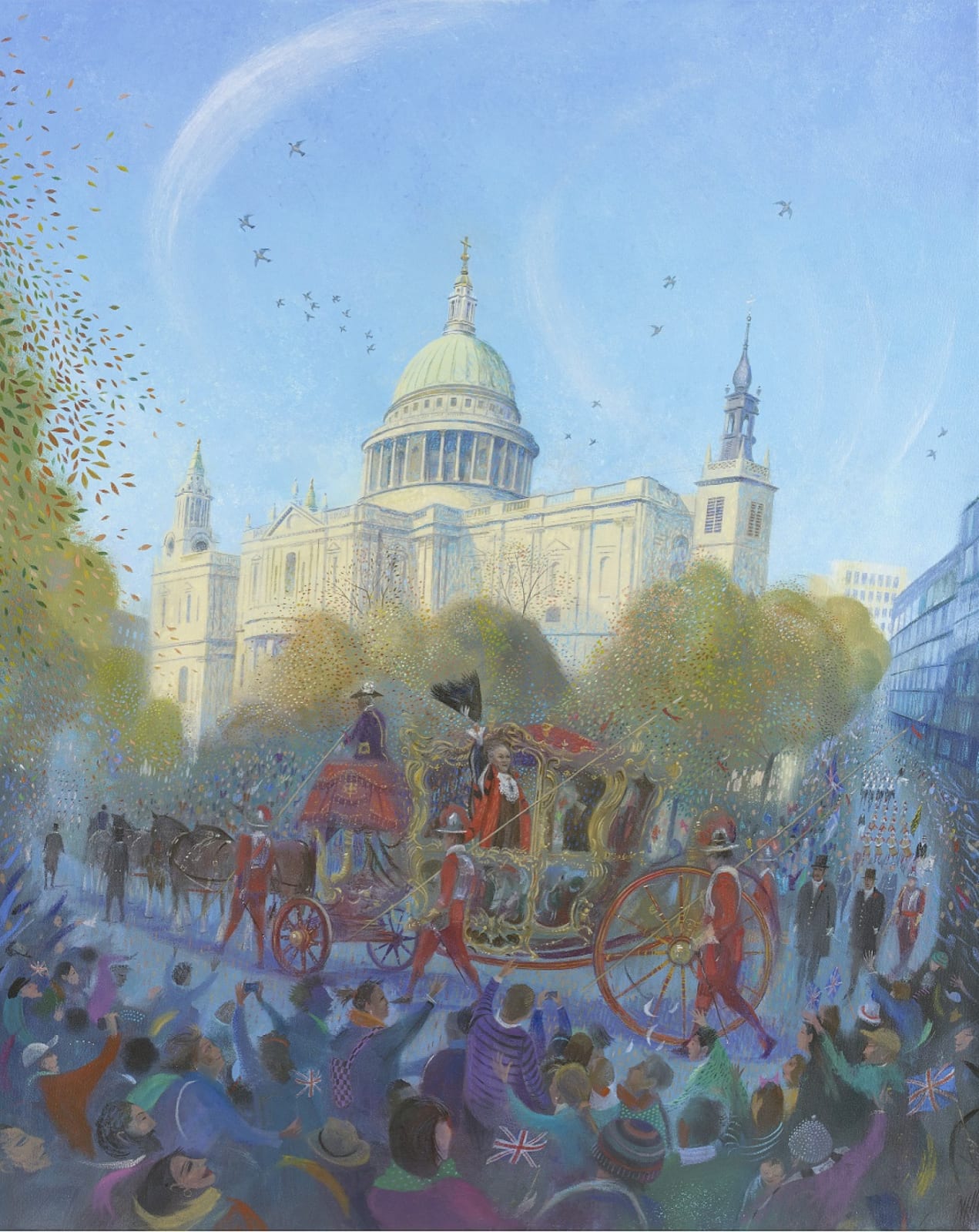 LMS Annual Celebratory Artworks, 'Lord Mayor's Show 2019' by Nicholas Hely-Hutchinson, 2019