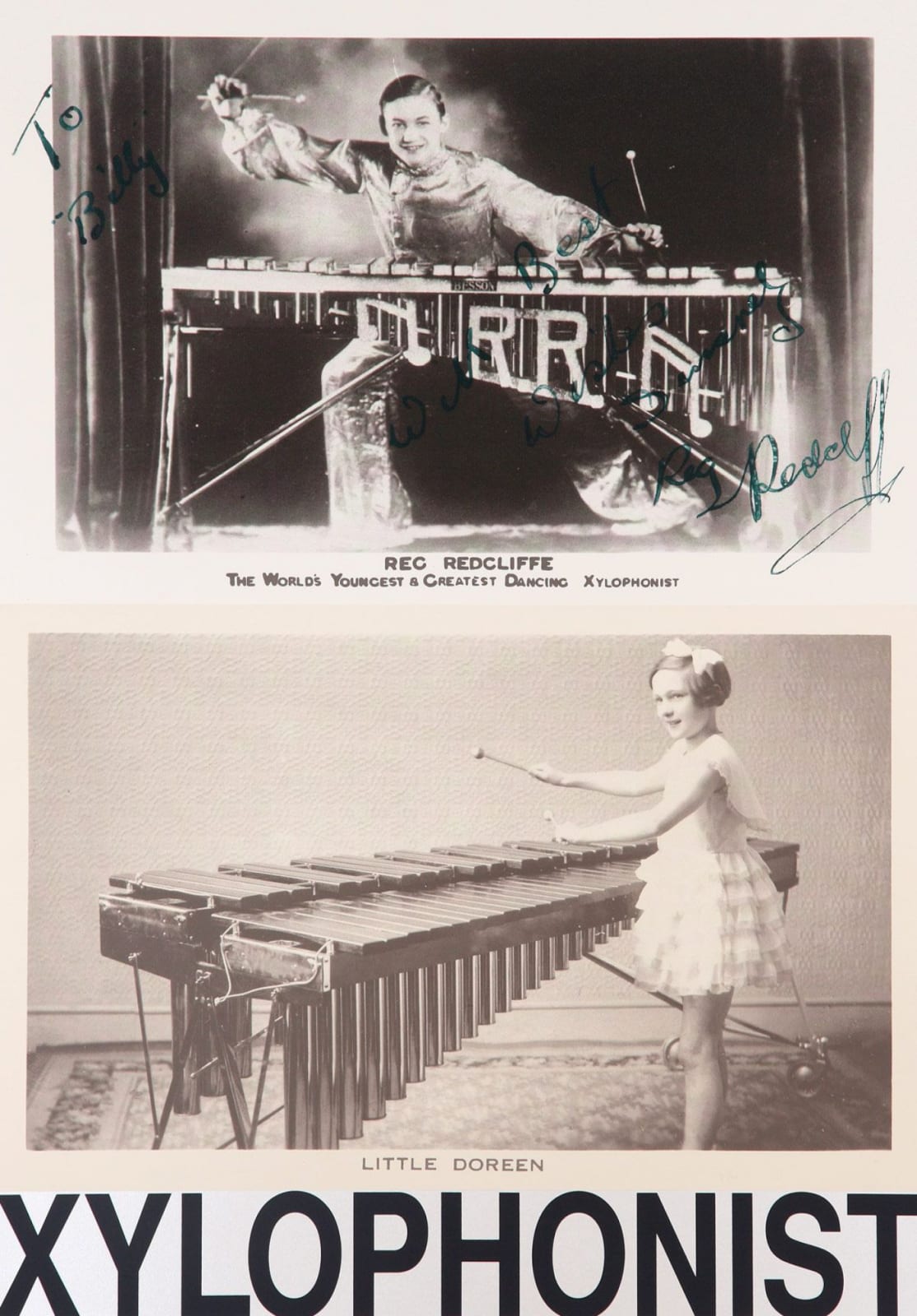 Peter Blake, Alphabet: X for Xylophonist, 1991