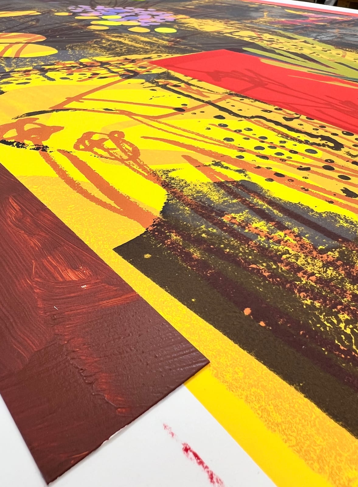 Bruce McLean, Warm Sunlit Edge, 2024