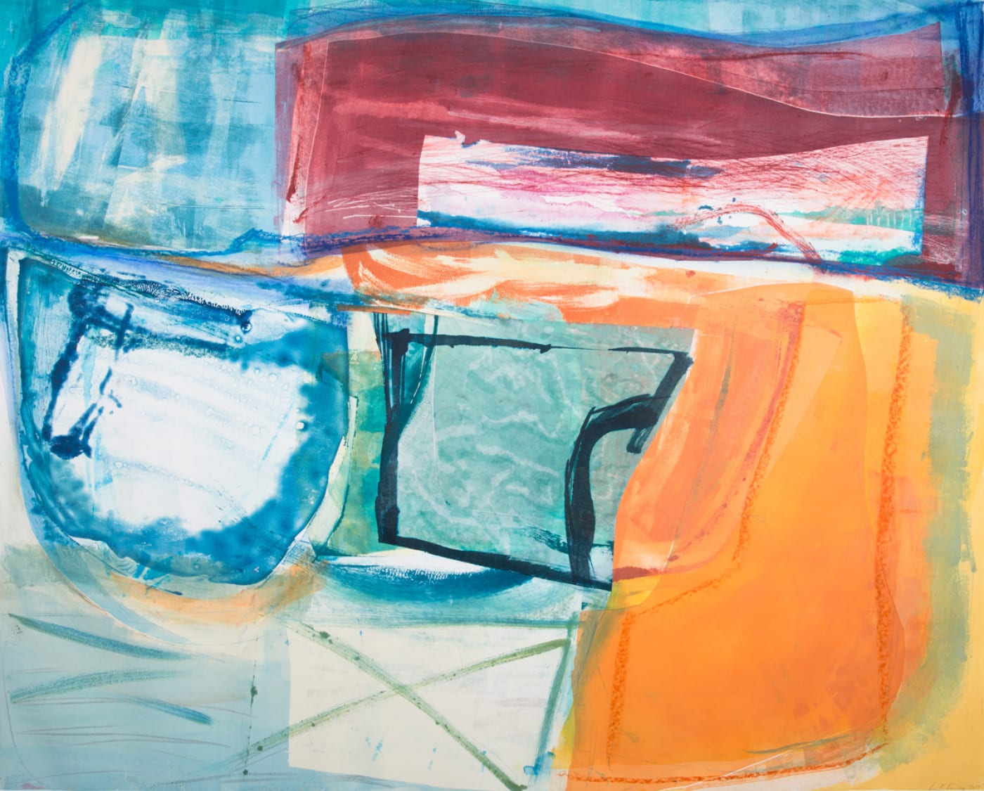 Lucy Farley, Road to Zennor Mono 2, 2017