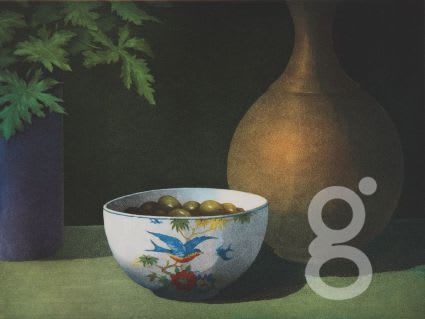 Terence Millington, Bluebird Bowl with Olives