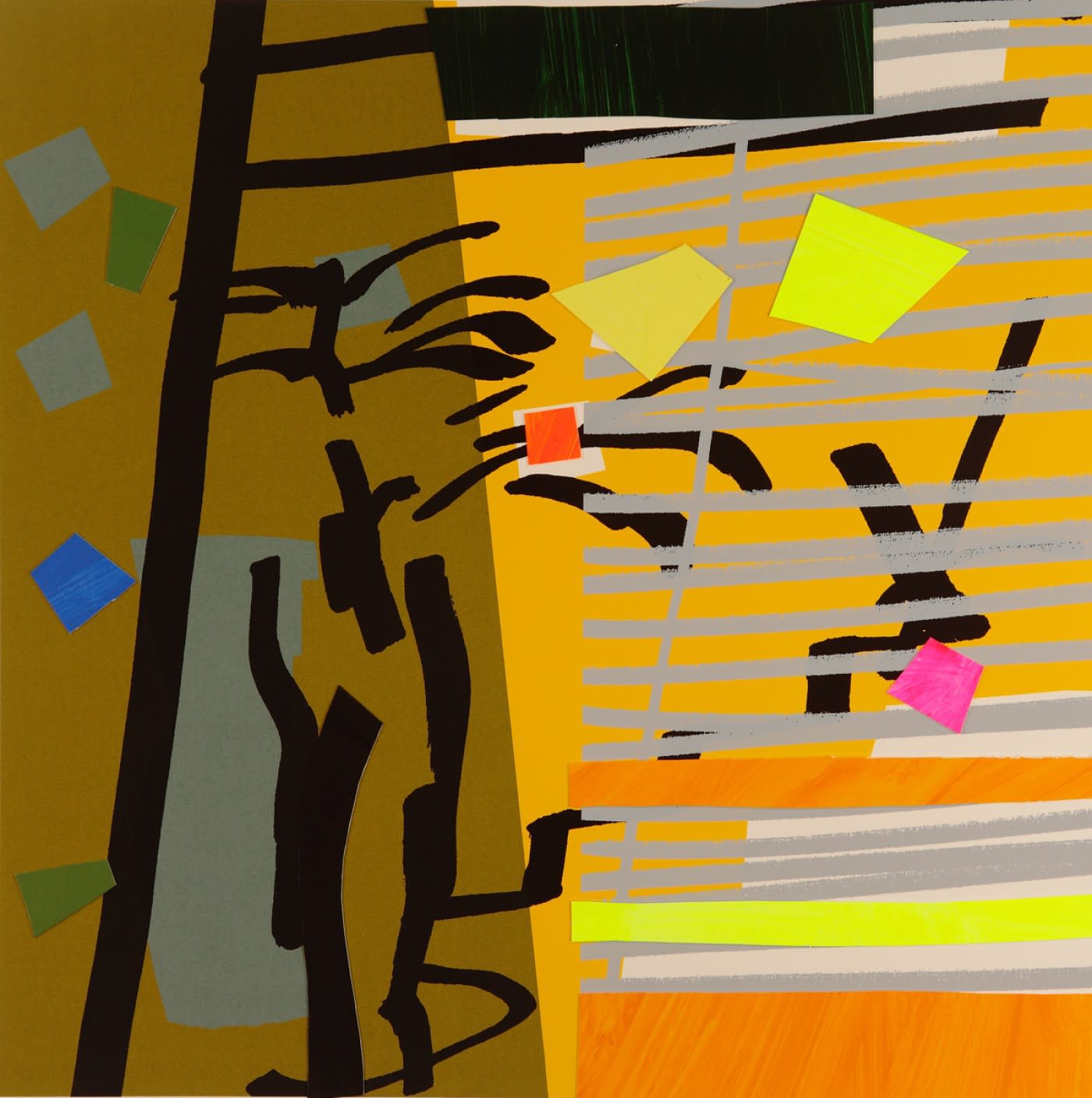 Bruce Mclean, Shadow Series, 2015