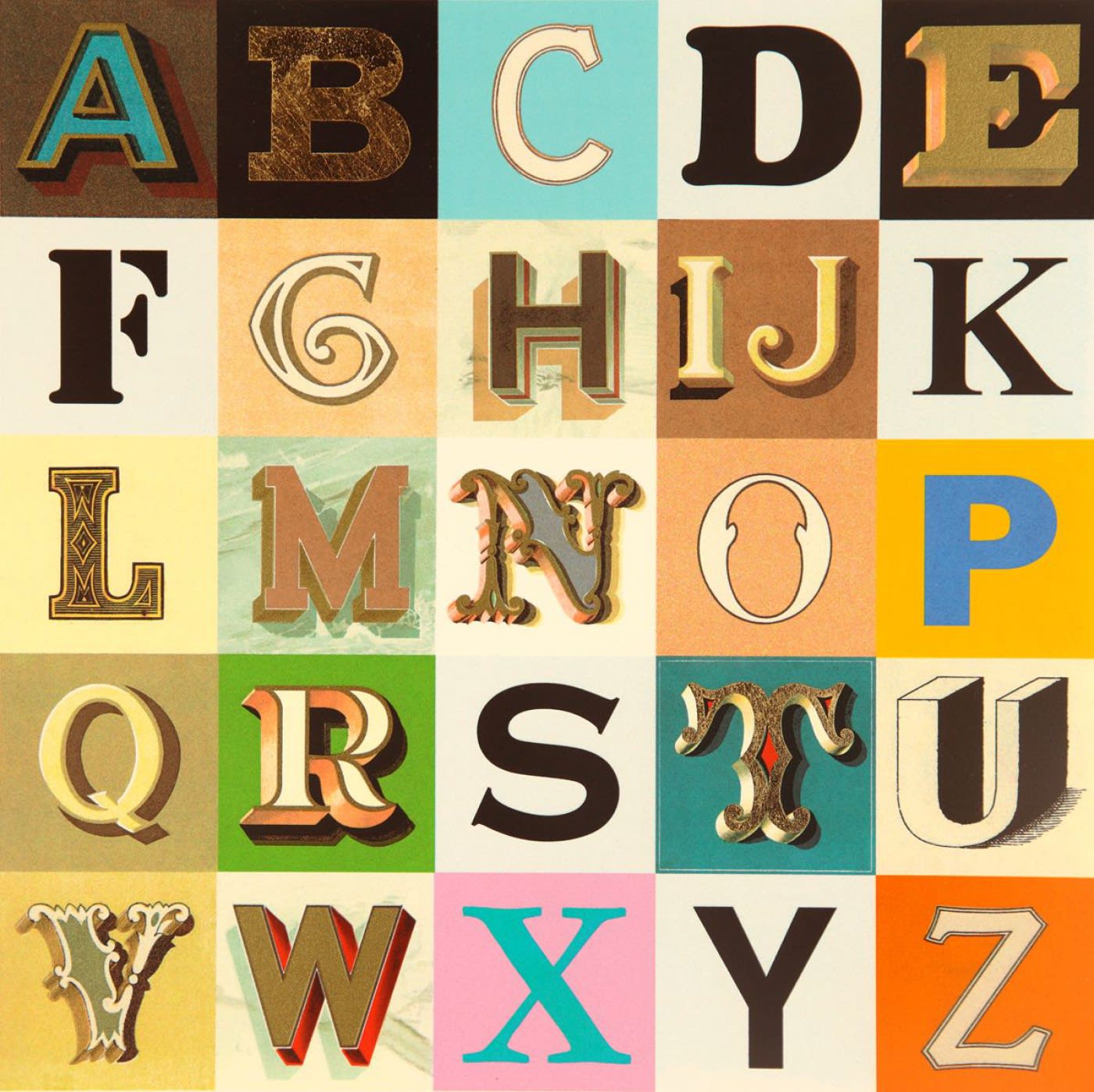 Peter Blake, Appropriated Alphabets: 9, 2013 | CCA Galleries Limited