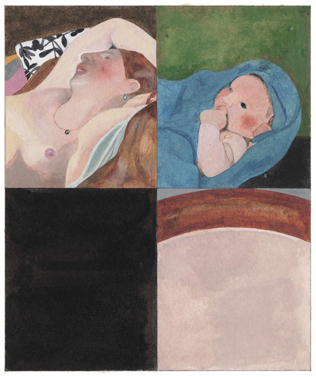 Peter Blake, Under Milkwood: Dreams of Harem, Babies, Nothing, 2013