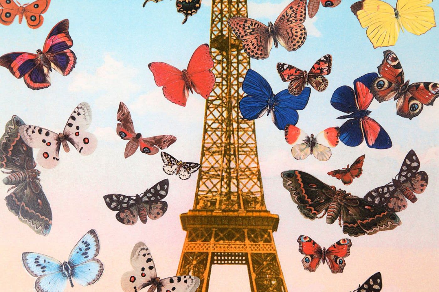 Peter Blake, Paris Quartet: Eiffel Tower, 2010