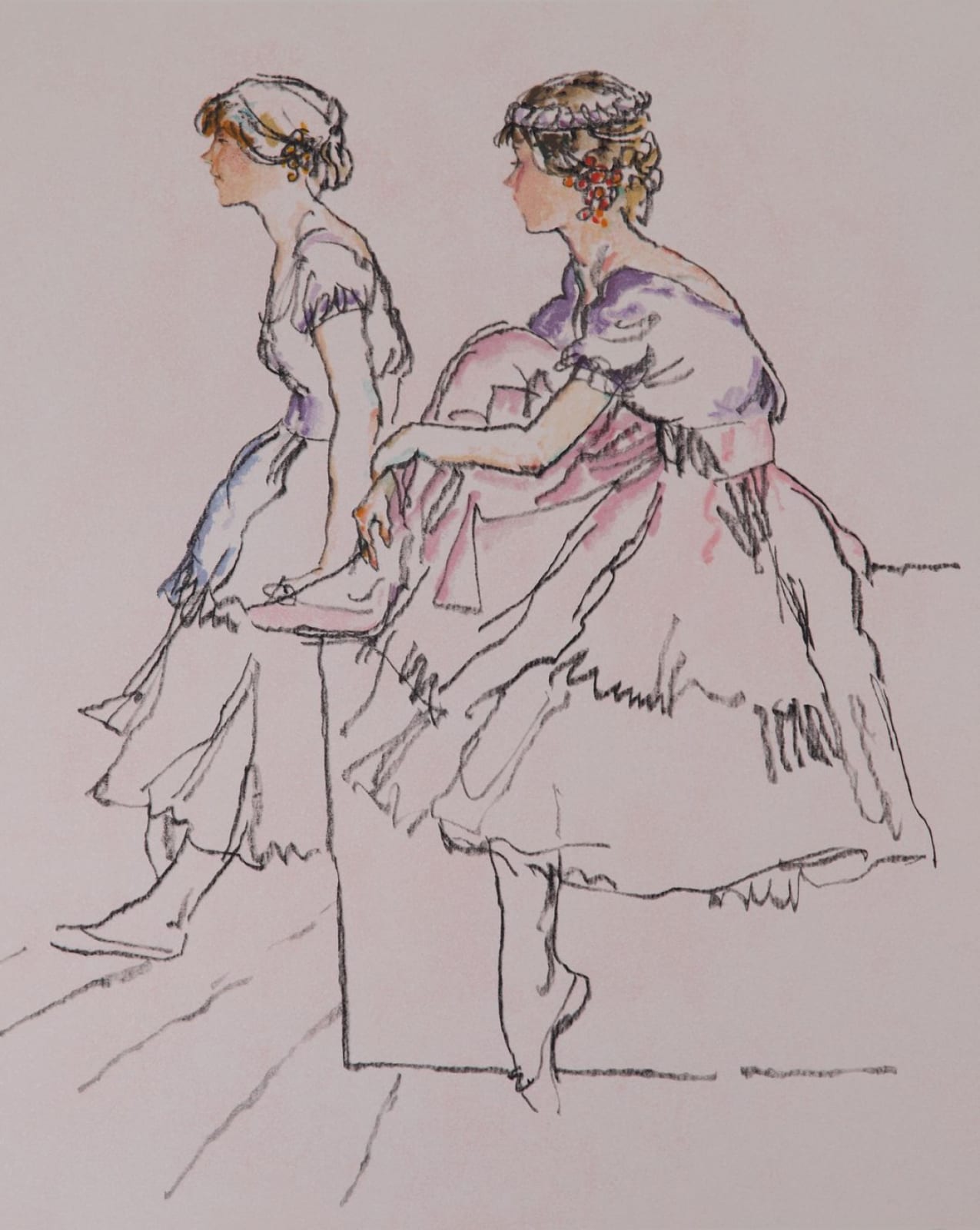 Donald Hamilton Fraser, Dancers in the Wing, 1990