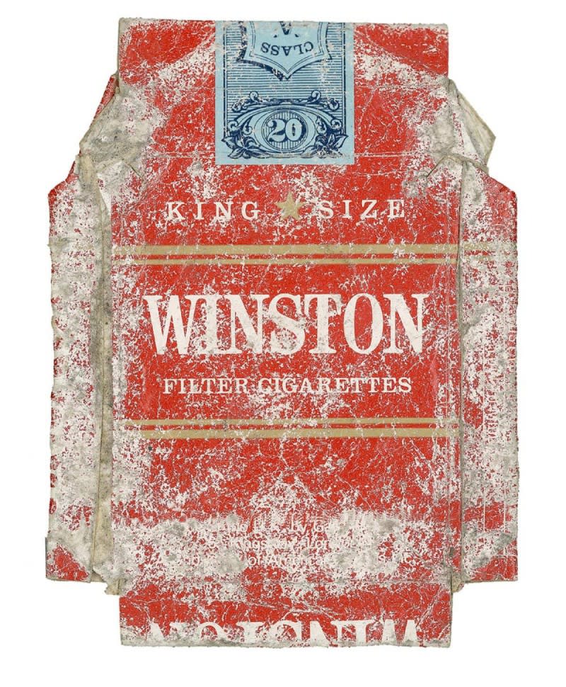 Peter Blake, Found Art - Winston, 2011