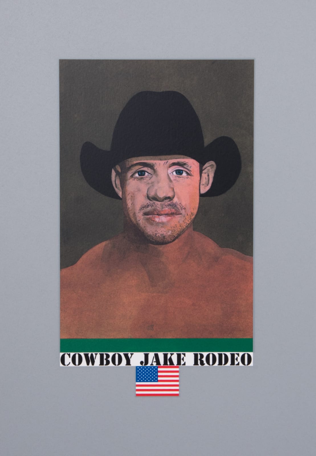 Peter Blake, Wrestlers: Cowboy Jake Rodeo, 2017
