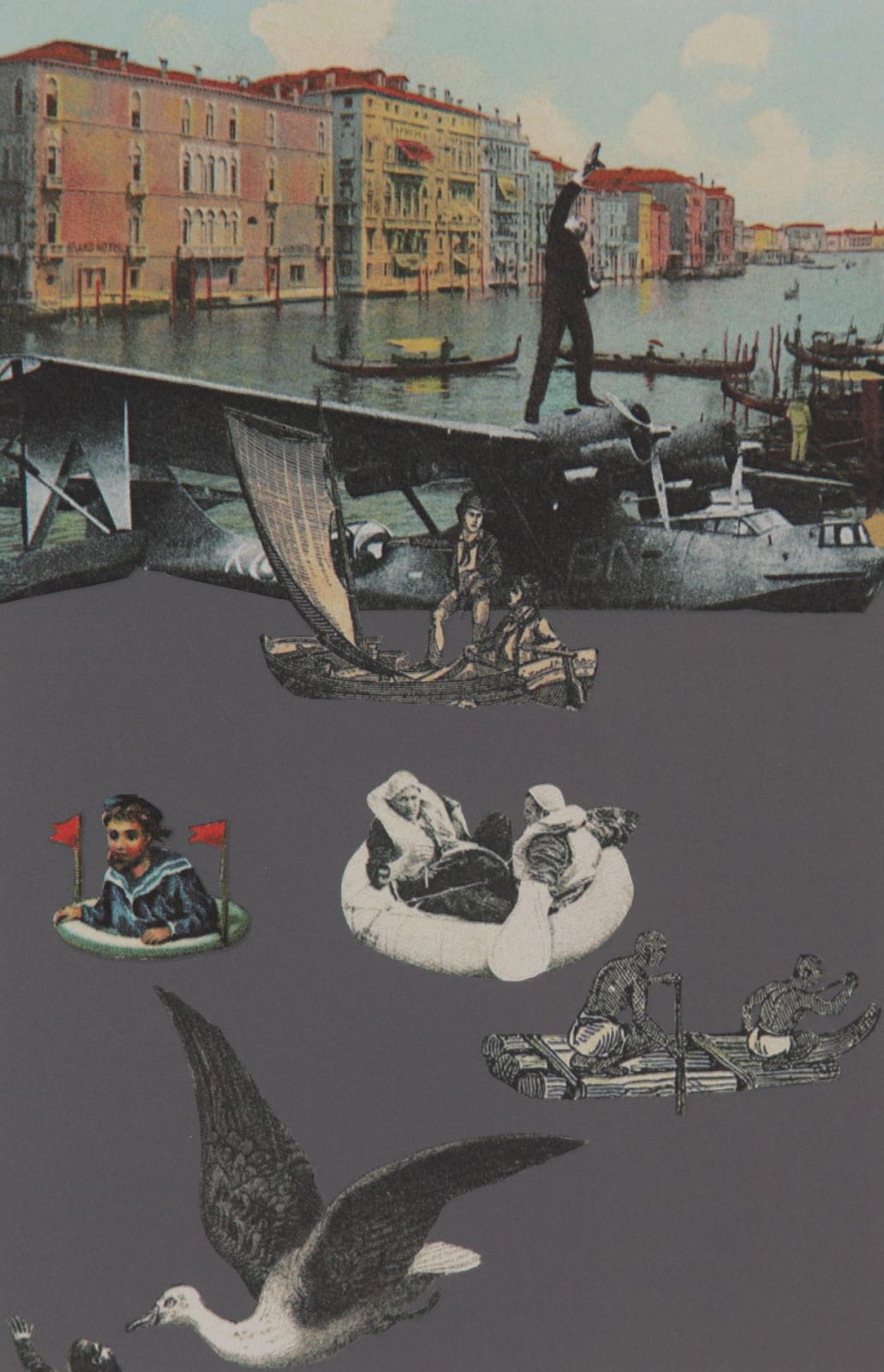 Peter Blake, Venice Suite: Crash Landing, 2009