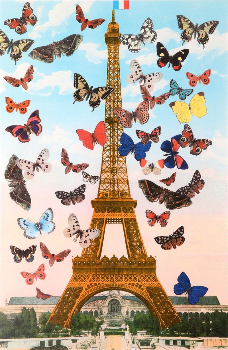 Peter Blake, Paris Quartet: Eiffel Tower, 2010