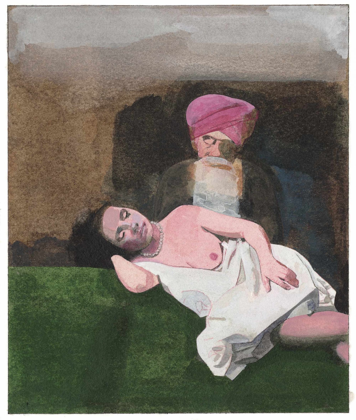 Peter Blake, Under Milkwood: Lily Smalls in the Washhouse, 2013