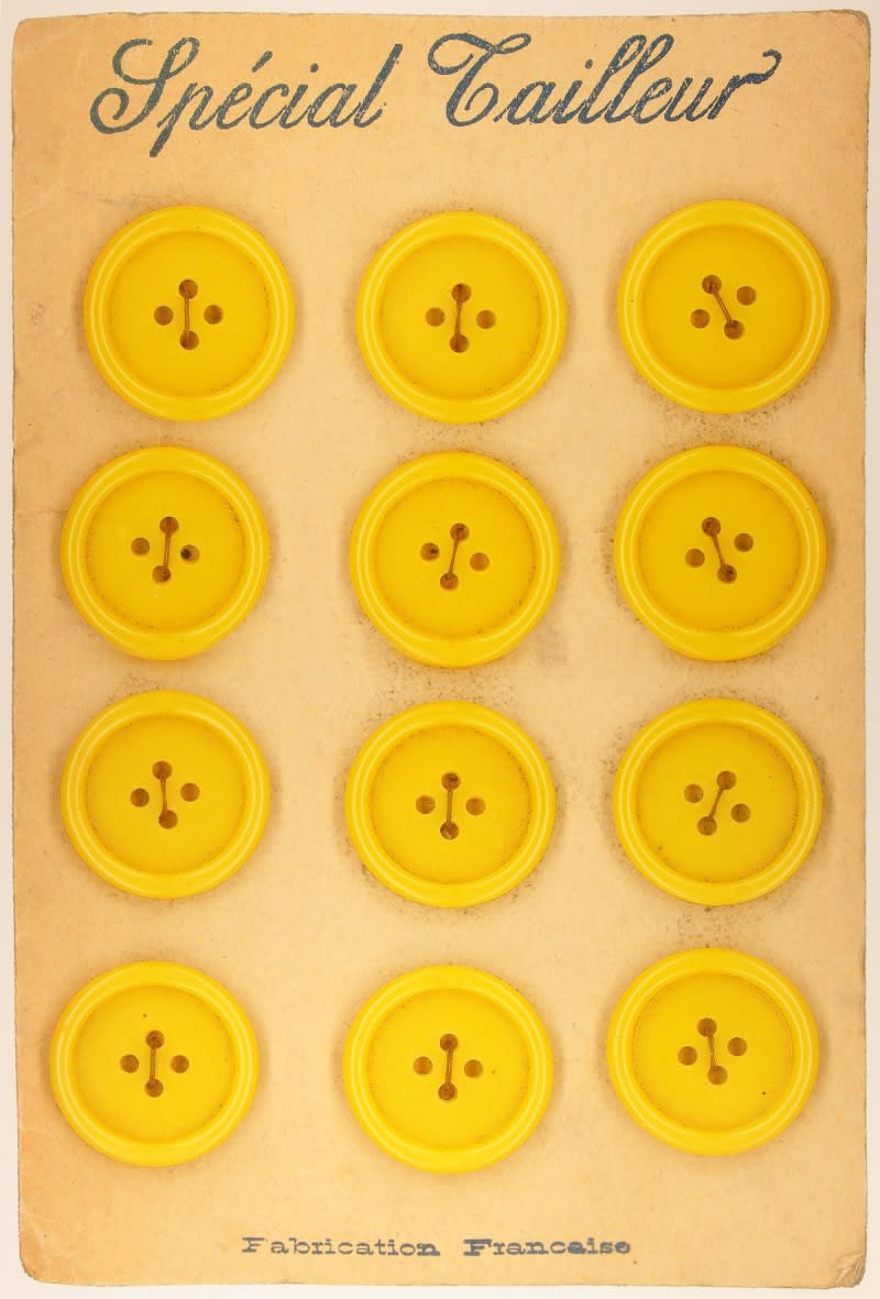 Peter Blake, Found Art - Yellow Buttons, 2013