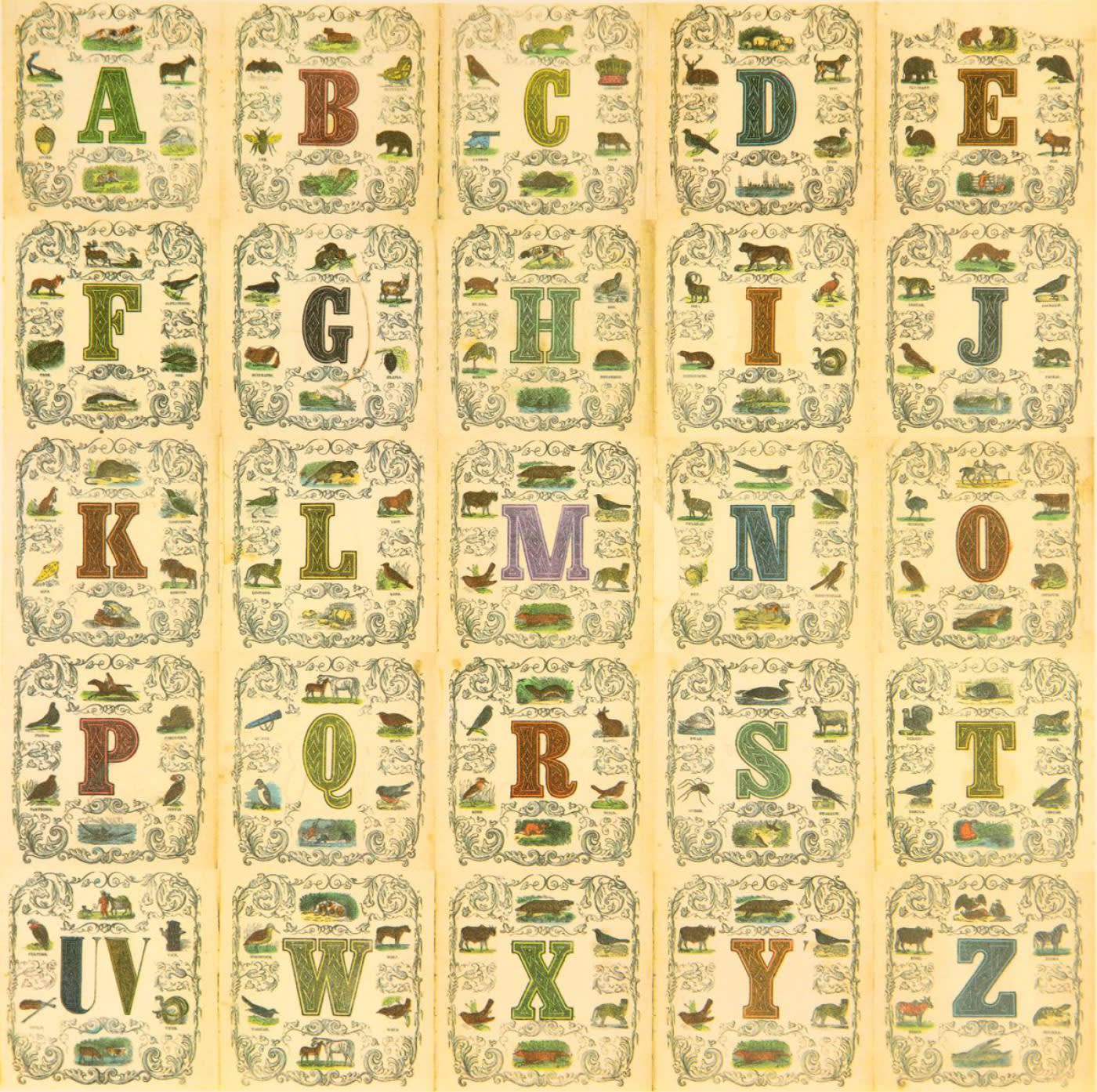 Peter Blake, Appropriated Alphabets: 11, 2013