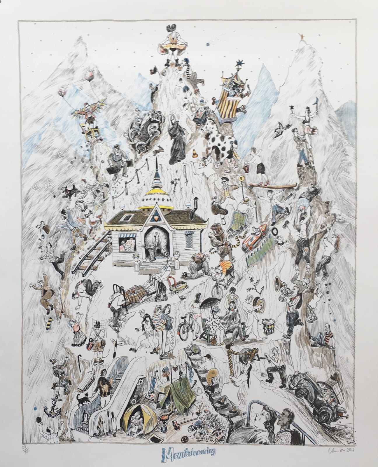 Chris Orr, Mountaineering, 2016