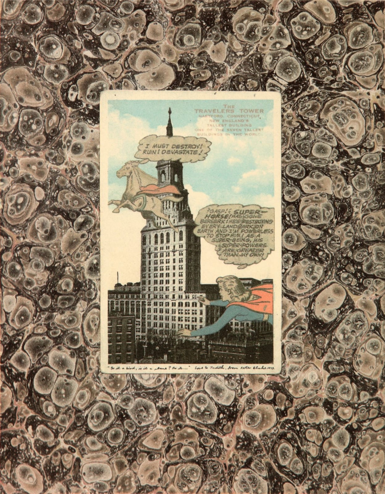 Peter Blake, Souvenirs: Homage to Judith, 2008