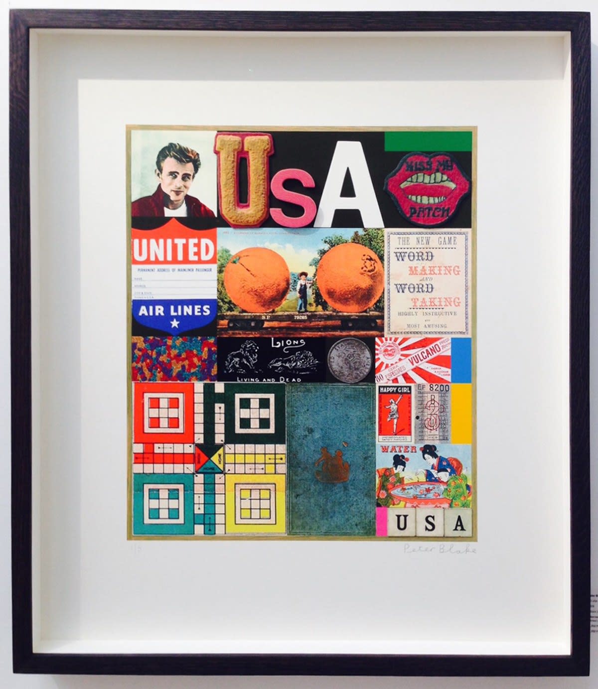 Peter Blake, 3D USA Series: James Dean, 2019