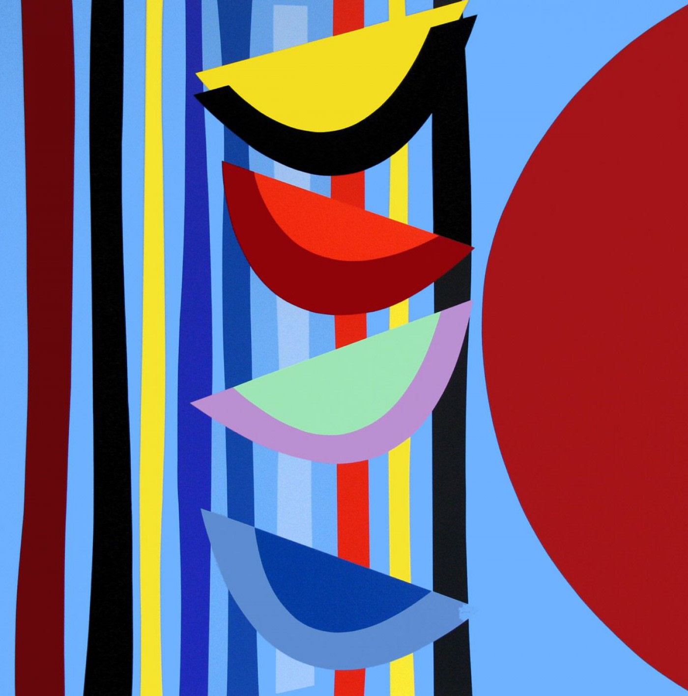 Sir Terry Frost, Vertical Rhythm II, 2003