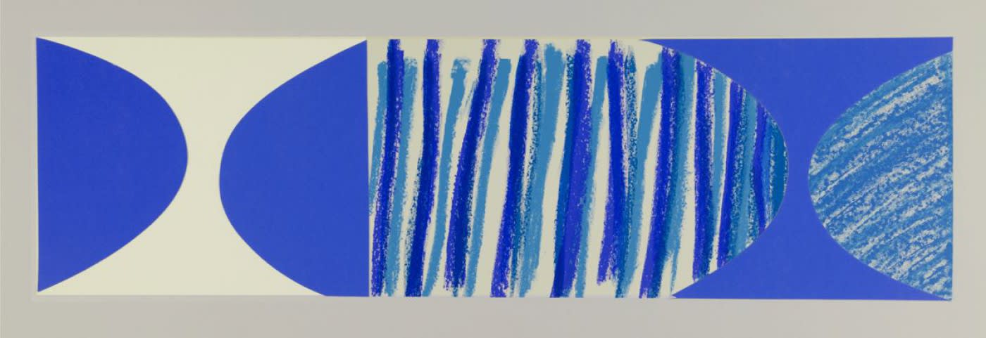 Sir Terry Frost, Blue Brad, 2003