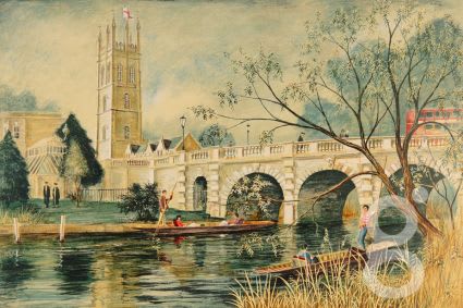 Jeremy King, Magdalen Bridge