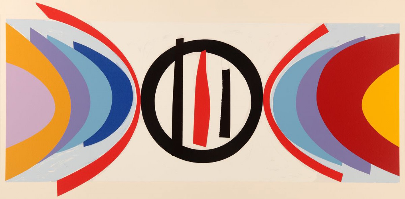 Sir Terry Frost, Black Circle, 2002