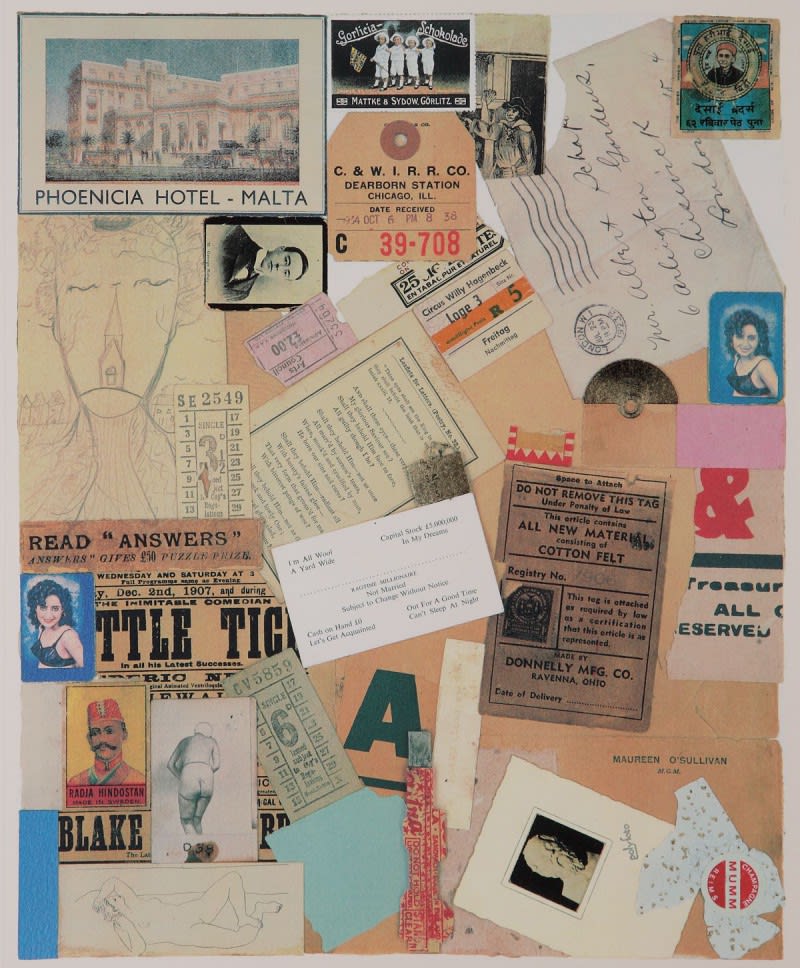 Peter Blake, Homage to Schwitters - &, 2005