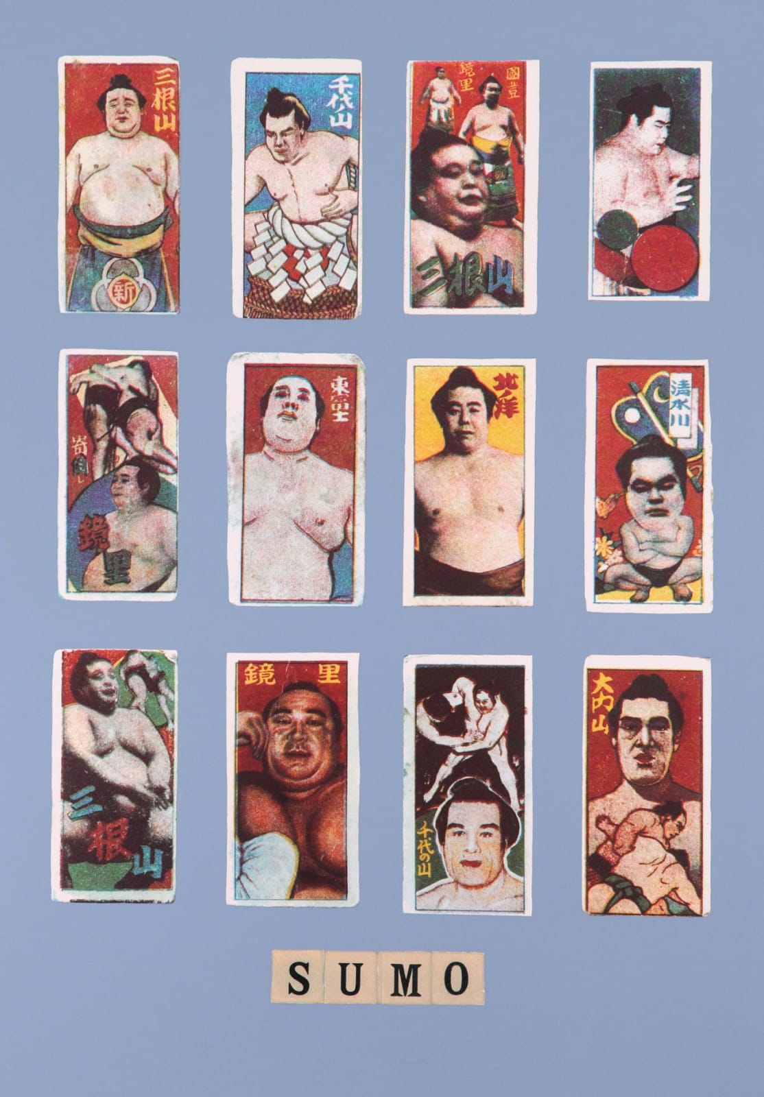Peter Blake, Alphabet: S for Sumo, 1991