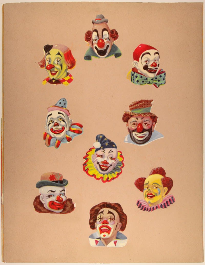Peter Blake, Found Art - Clowns, 2013