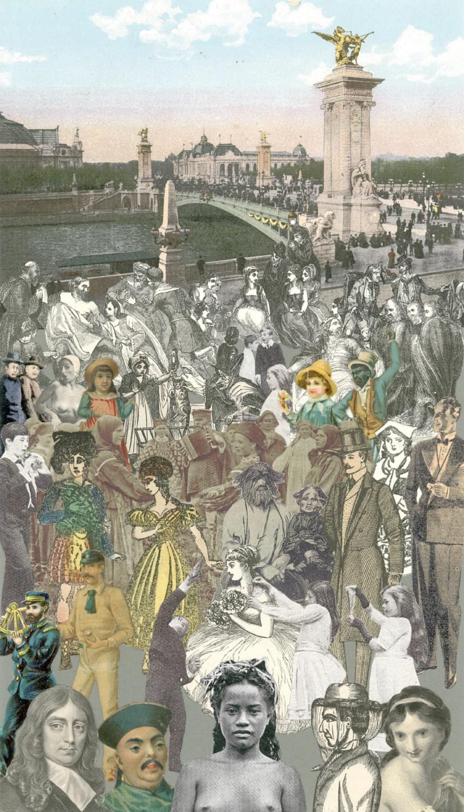 Peter Blake, Paris: Girl, 2011
