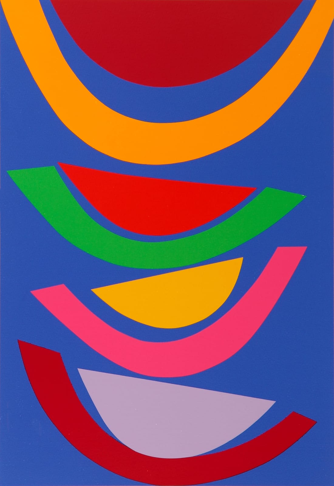 Sir Terry Frost, Swing on Blue, 2002