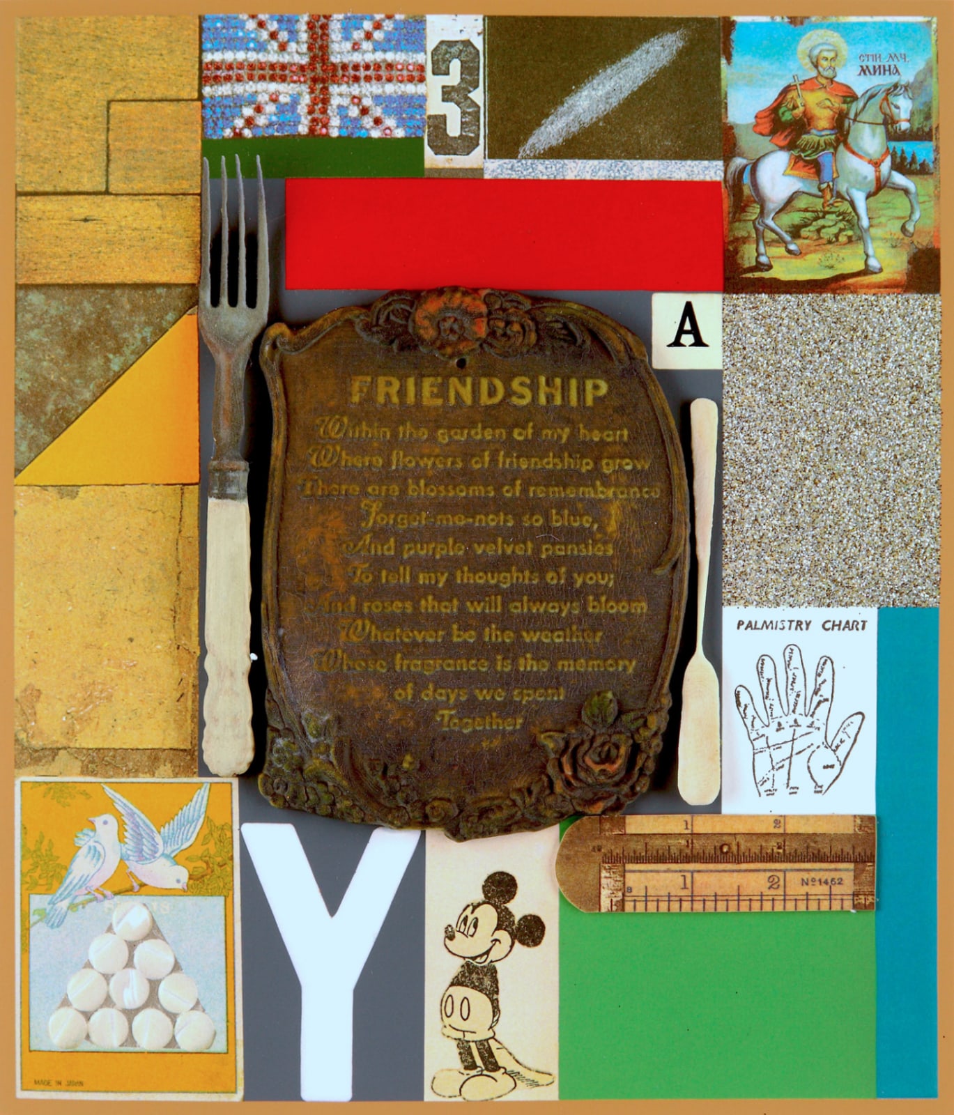 Peter Blake, 3D Wooden Puzzle Series: Friendship, 2014